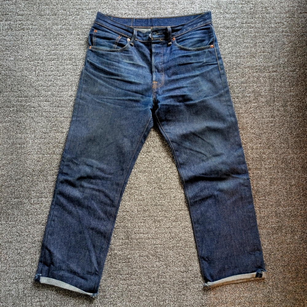 Classic Levi's Blue Denim Jeans